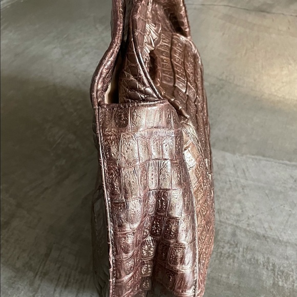 Nancy Gonzalez Crocodile Copper Tote Bag - Picture 6 of 16